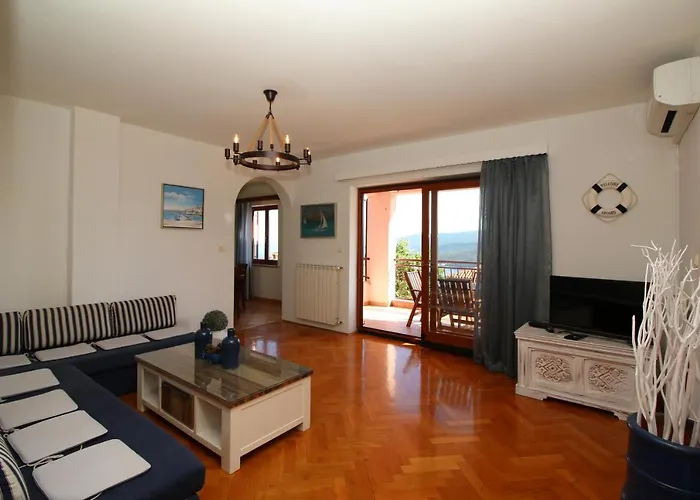 Апартаменты With Parking Space Rabac, Labin - 7429 *